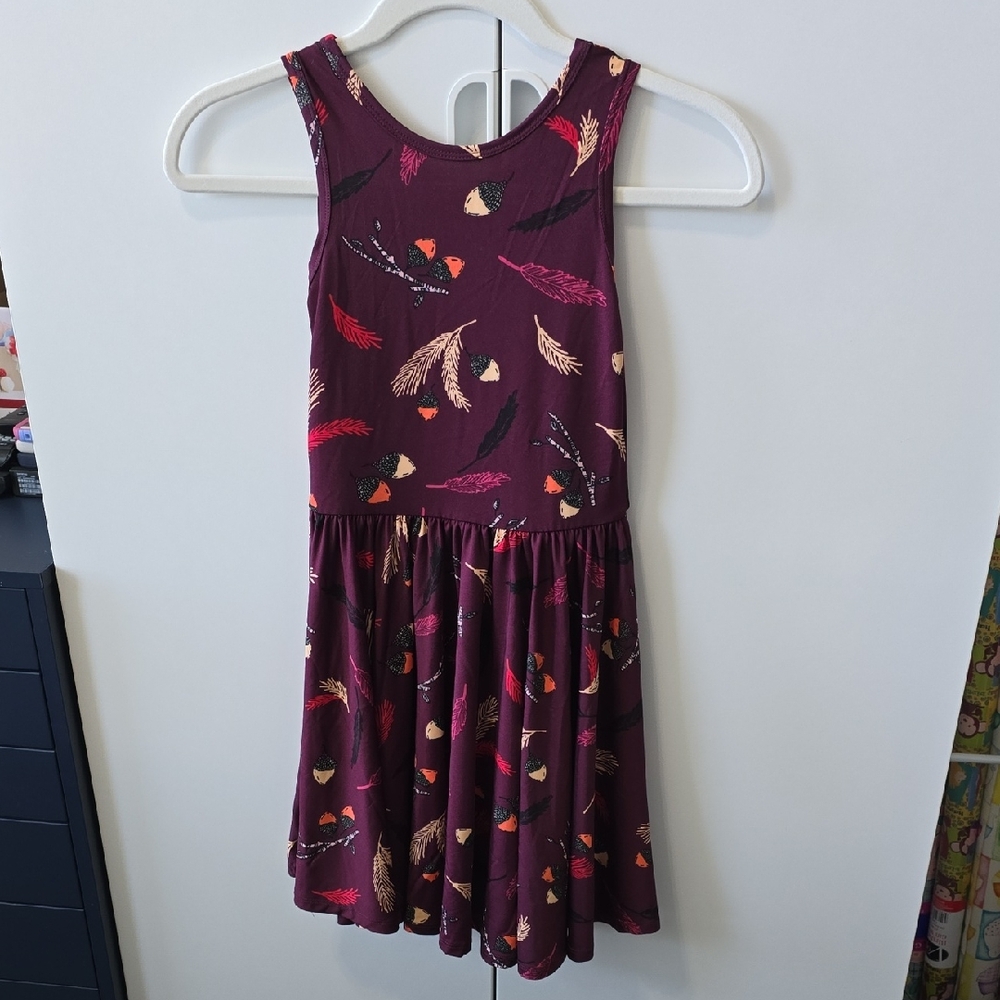 Dot Dot Smile Purple and Red Casual Dress